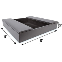 Accommodates legal or letter-size paper